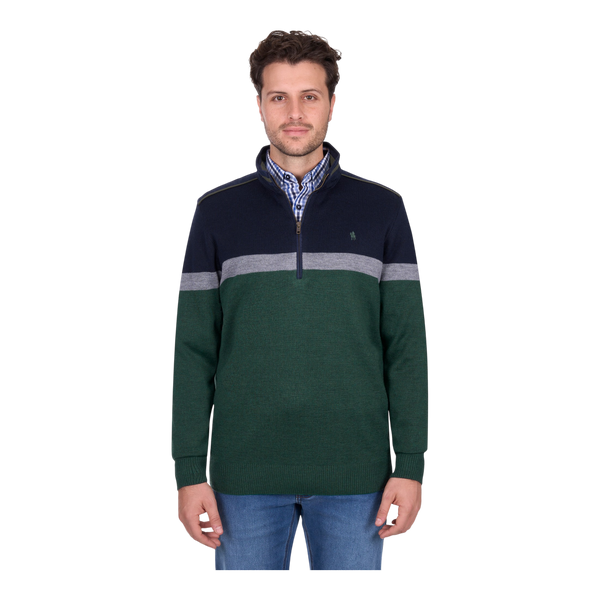 Thomas Cook Troy 1/4 Zip Merino Blend Pullover T6W1523003