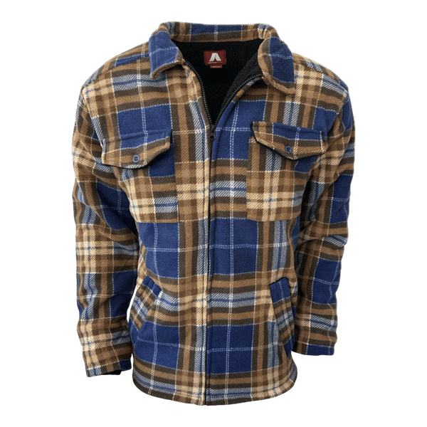 Adventure Line Sherpa Lined Full Zip Shearers Jacket ASHJ - Ronald King
