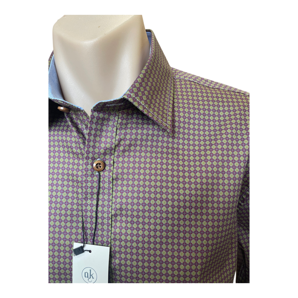 AK Demire L/S Fine Cotton Shirt AK553 - Ronald King