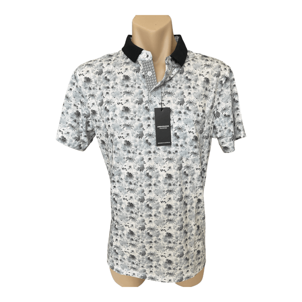 Ambassador Print Polo 5242 - Ronald King