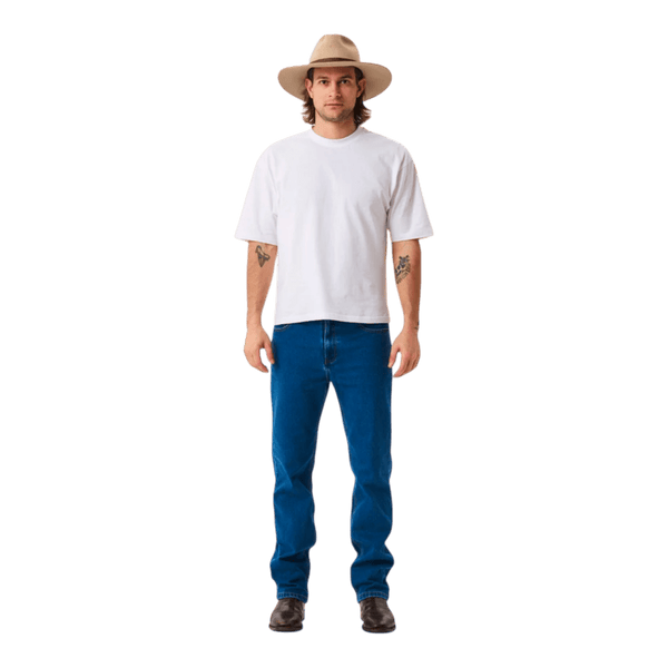 Amco Mid Stonewash Stretch Jean J1210 - Ronald King