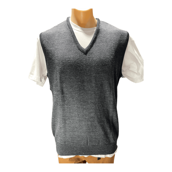 Ansett Machine Washable Vee Neck Sleeveless Vest 3038 - Ronald King