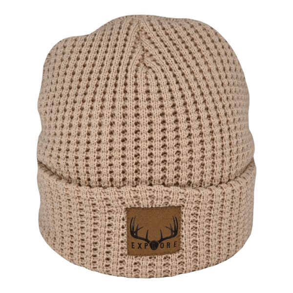 Avenel Hunter Waffle Knit Explore Beanie 21819 - Ronald King