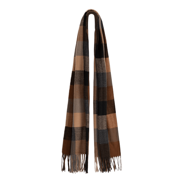 Avenel Piper Wide Check Scarf 22076 - Ronald King