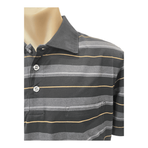 Back Bay Mercerised Cotton Stripe Polo G480106 - Ronald King