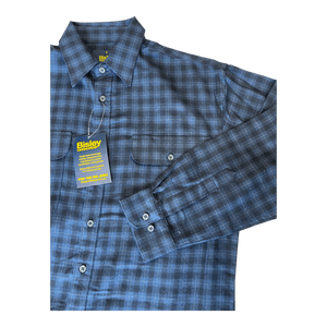 Bisley Brushed Twill Large Check Long Sleeve Shirt BS70361W - Ronald King