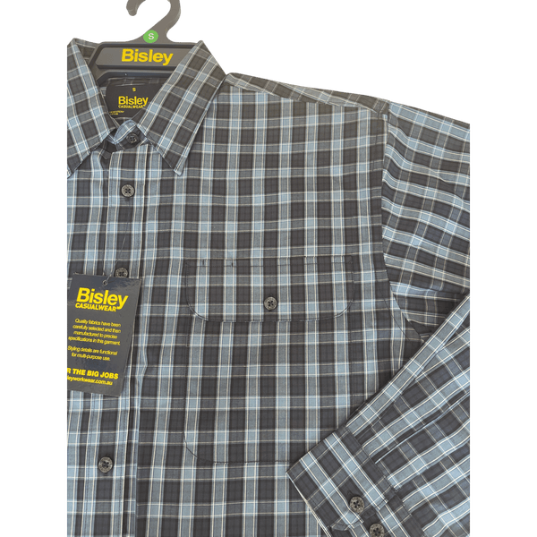 Bisley Easy Care Check Long Sleeve Shirt BS70422 - Ronald King