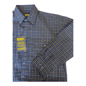 Bisley Easy Care Medium Check Long Sleeve Shirt BS70348 - Ronald King