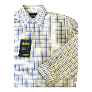 Bisley Easy Care Medium Check Long Sleeve Shirt BS70358 - Ronald King