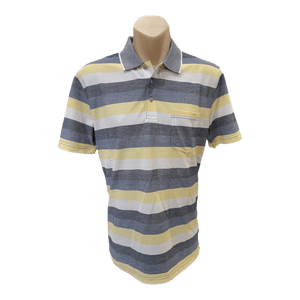 Blue Horizon Stripe Polo BH48421 - Ronald King