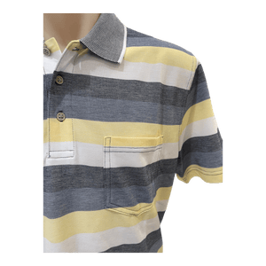 Blue Horizon Stripe Polo BH48421 - Ronald King