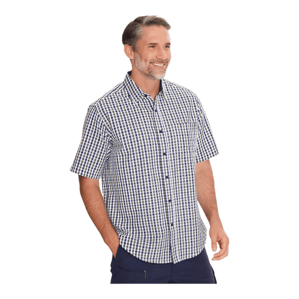 Breakaway Art Seersucker Shirt 62177 - Ronald King