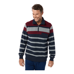 Breakaway Luxton French Rib 1/2 Zip Top 62390 - Ronald King