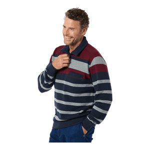 Breakaway Luxton French Rib 1/2 Zip Top 62390 - Ronald King