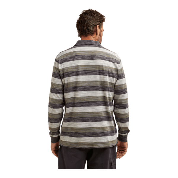Breakaway Zappa Kinnersly Long Sleeve Polo 62249 - Ronald King