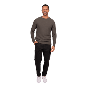 Bridge and Lord Wool/Cashmere Waffle Pullover BL5502 - Ronald King