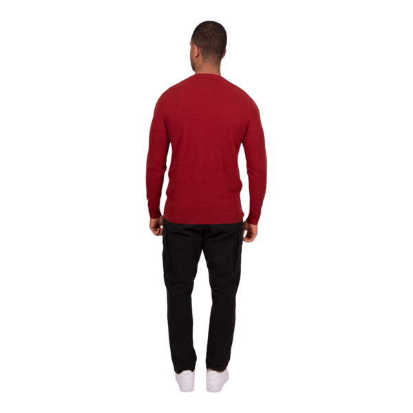 Bridge and Lord Wool/Cashmere Waffle Pullover BL5502 - Ronald King