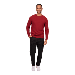 Bridge and Lord Wool/Cashmere Waffle Pullover BL5502 - Ronald King