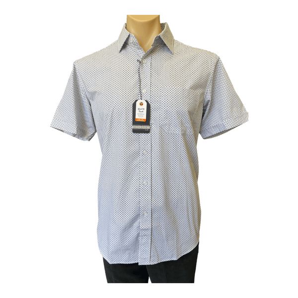 Bridgeport Bamboo Blend Luxury Touch Short Sleeve Shirt B2550 - Ronald King
