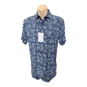 Bridgeport Bamboo Short Sleeve Print Shirt B2549 - Ronald King