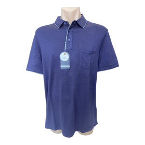 Bridgeport Luxe Bamboo Polo Top B2578 - Ronald King