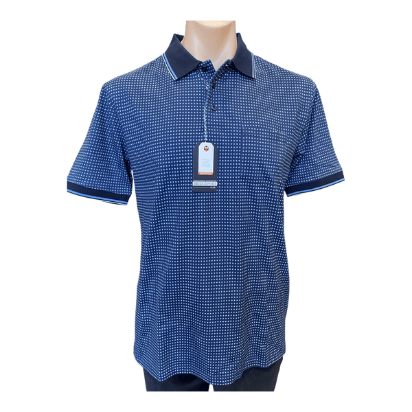 Bridgeport Luxe Touch Mercerized Cotton Polo B2572 - Ronald King