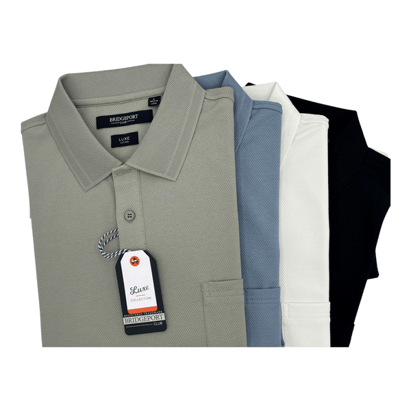 Bridgeport Luxe Touch Stretch Polo B2694 - Ronald King