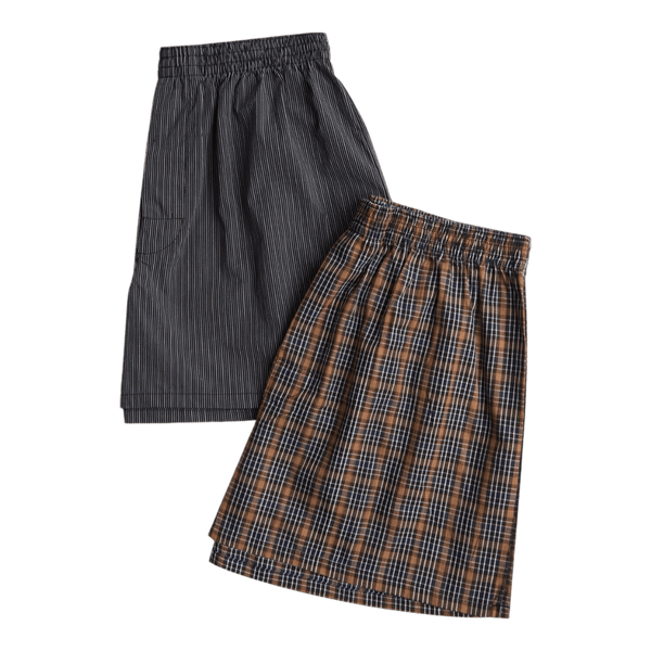 Contare 2 Pack Cotton Boxer Shorts - Ronald King