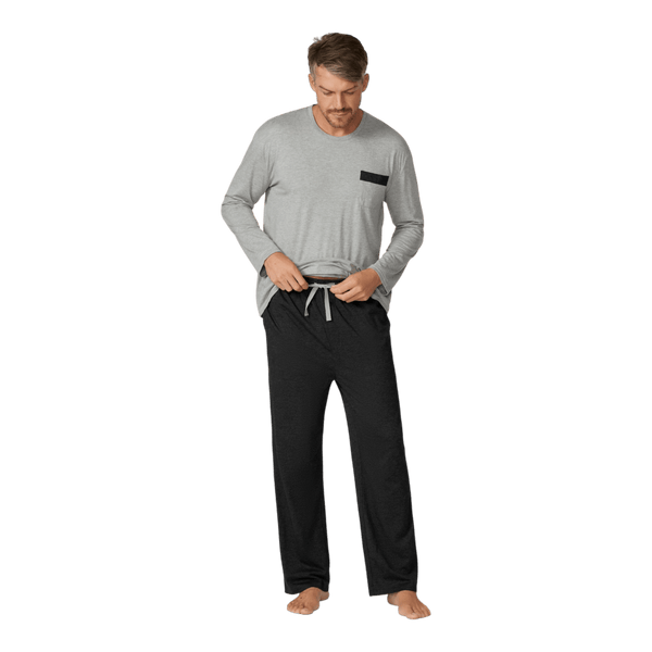 Contare Country Bamboo Knit Long Leg Pyjama B765000 - Ronald King