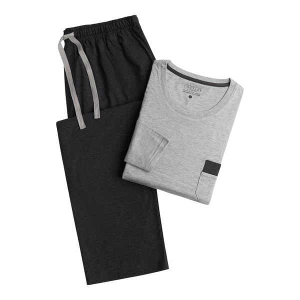 Contare Country Bamboo Knit Long Leg Pyjama B765000 - Ronald King