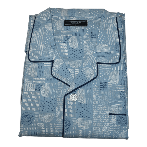 Contare Country Cotton Rich Long Leg Light Weight Pyjama A835000 - Ronald King