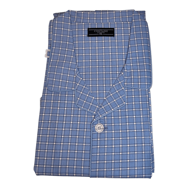 Contare Country Cotton Rich Shortie Pyjama A815000 - Ronald King