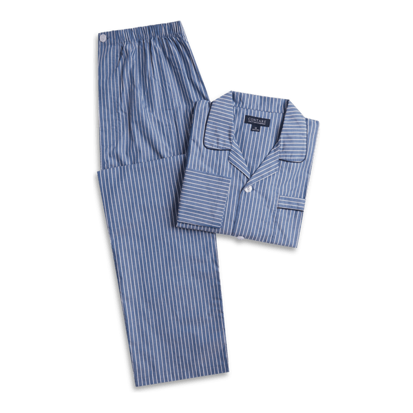 Contare Refined Cotton Long Summer Weight Pyjama C435000 - Ronald King