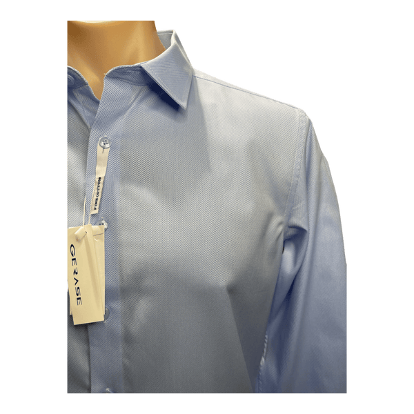 Gerase Pure Cotton Body Fit Long Sleeve Shirt 4559 - Ronald King