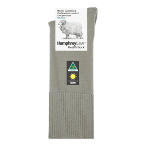 Humphrey Law 60% Fine Merino Wool Low Pressure Cushion Sole Health Sock® Style 45C - Ronald King