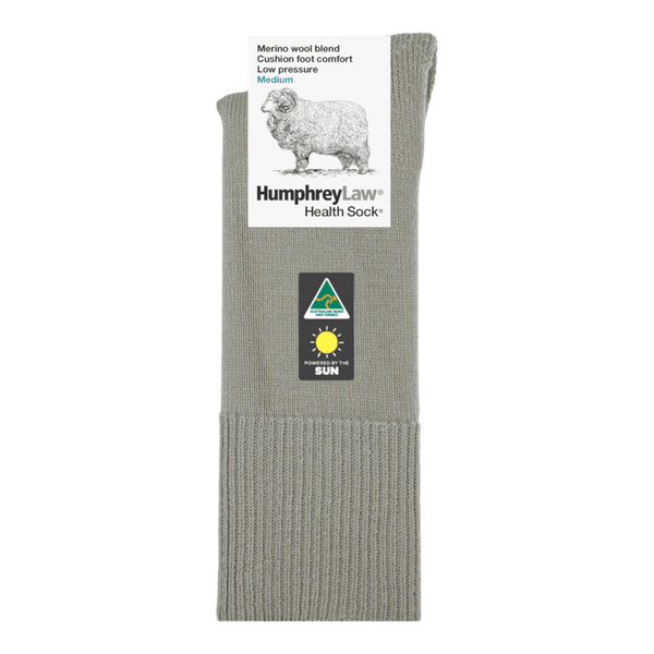 Humphrey Law 60% Fine Merino Wool Low Pressure Cushion Sole Health Sock® Style 45C - Ronald King