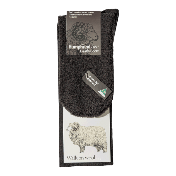 Humphrey Law 70% Fine Merino Wool Cushion Sole Health Sock® Style 87C - Ronald King