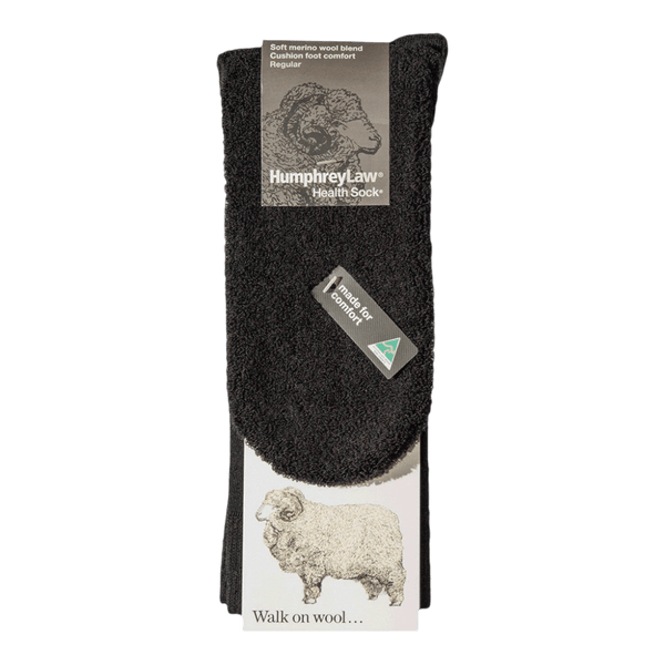 Humphrey Law 70% Fine Merino Wool Cushion Sole Health Sock® Style 87C - Ronald King