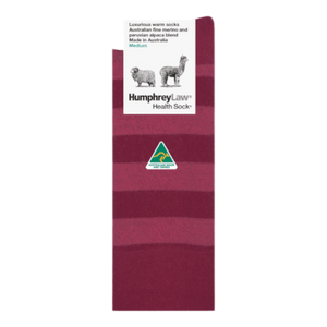 Humphrey Law Fine Merino/Baby Alpaca Blend Health Sock® Style 03C - Ronald King