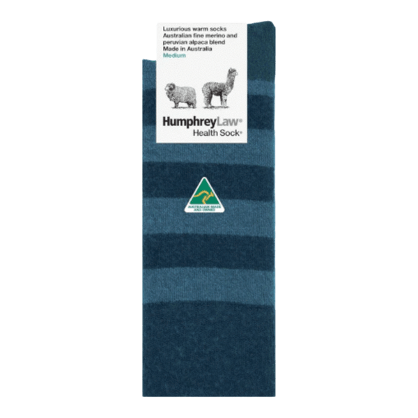 Humphrey Law Fine Merino/Baby Alpaca Blend Health Sock® Style 03C - Ronald King