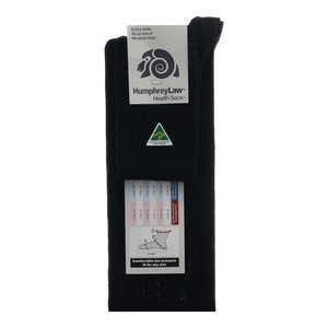 Humphrey Law Wool/Nylon Low Pressure Health Sock® Style 67X – Extra Wide - Ronald King