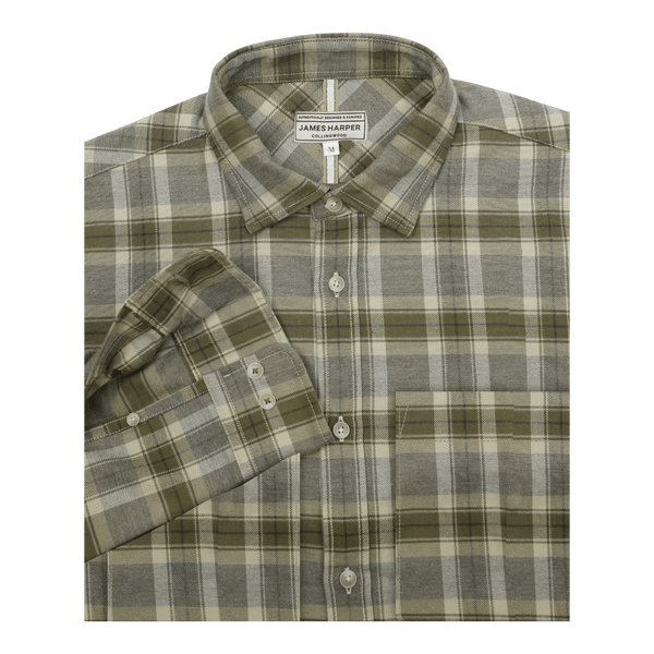 James Harper Buller Cotton Twill Shirt JHS595 - Ronald King