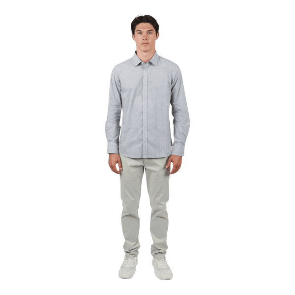 James Harper Fairbanks Geo Print Shirt - Ronald King