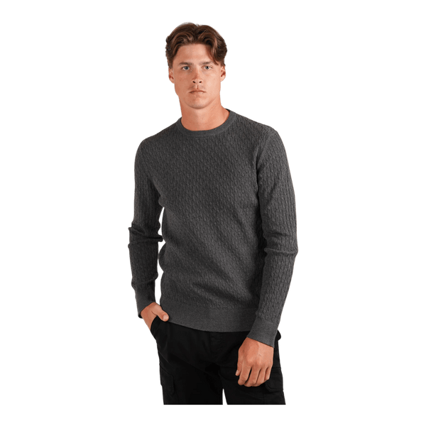 James Harper Fine Cable Knit Pullover JHK85 - Ronald King