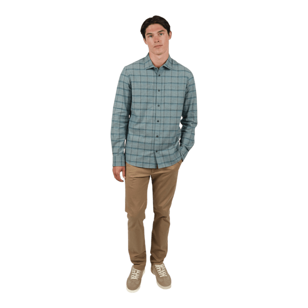 James Harper Hotham Cotton Twill Shirt - Ronald King