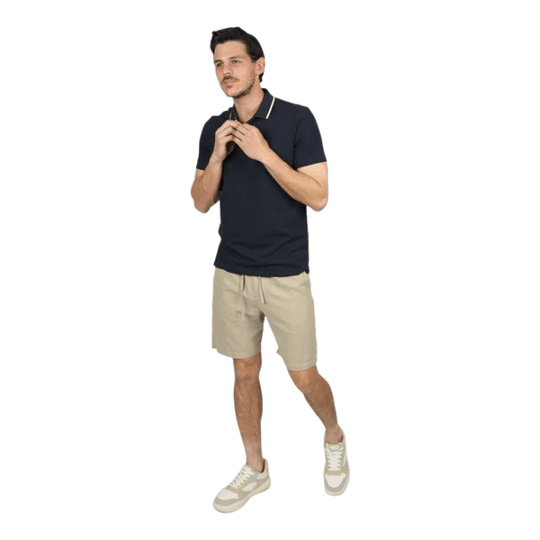James Harper Relaxed Linen Blend Short JHSH30 - Ronald King