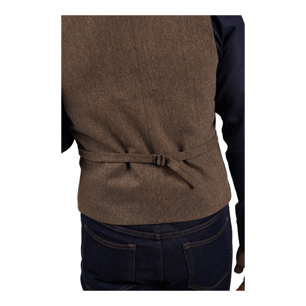 James Harper Wool Blend Waist Coat JHW15 - Ronald King