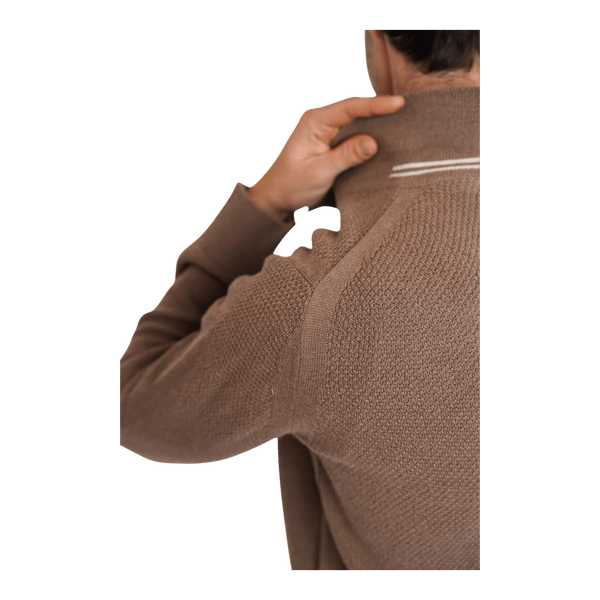 James Harper Wool/Cotton Polo Pullover JHK82 - Ronald King