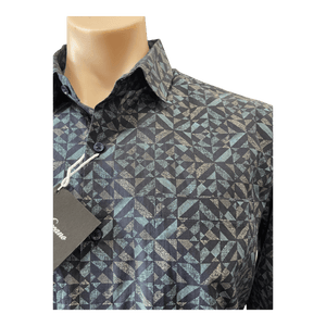 Meccano by Cipollini Fine Cotton Print Shirt 3811 - Ronald King