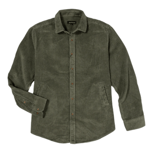 Mechmoto Cord Shacket with Side Pockets LS37 - Ronald King